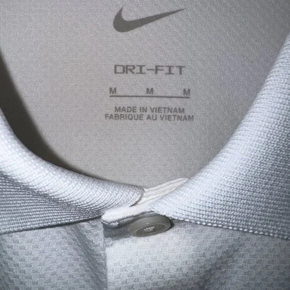 Nike Pro Elite Qatar Team Issue Dri-FIT Polo Shirt White Men’s M CT0758-100 NEW